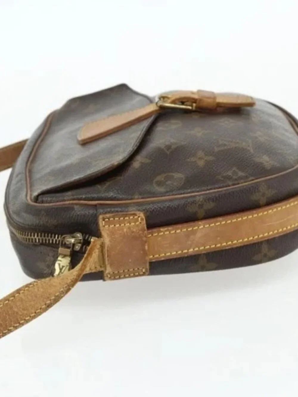 LOUIS VUITTON Monogram Jeune Fille GM Shoulder Bag M51225 LV Auth 175764